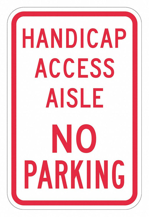 ADA Handicapped Parking Sign 24 x 18 
