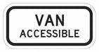 Handicapped Parking Sign 6 x 12 