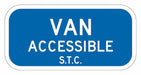 Handicapped Parking Sign 6 x 12 