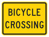 Traffic Sign 12 in x 18 in Yellow