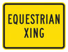 Traffic Sign 12 in x 18 in Yellow
