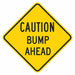 Traffic Sign 18 in x 18 in Yellow