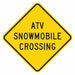 Traffic Sign 18 in x 18 in Yellow