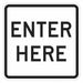 Enter Sign For Parking Lots 18 x 18 