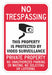 Safety Sign 18 inx24 in Aluminum