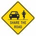 Traffic Sign 24 in x 24 in Yellow