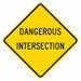 Traffic Sign 24 in x 24 in Yellow