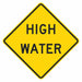 Traffic Sign 24 in x 24 in Yellow