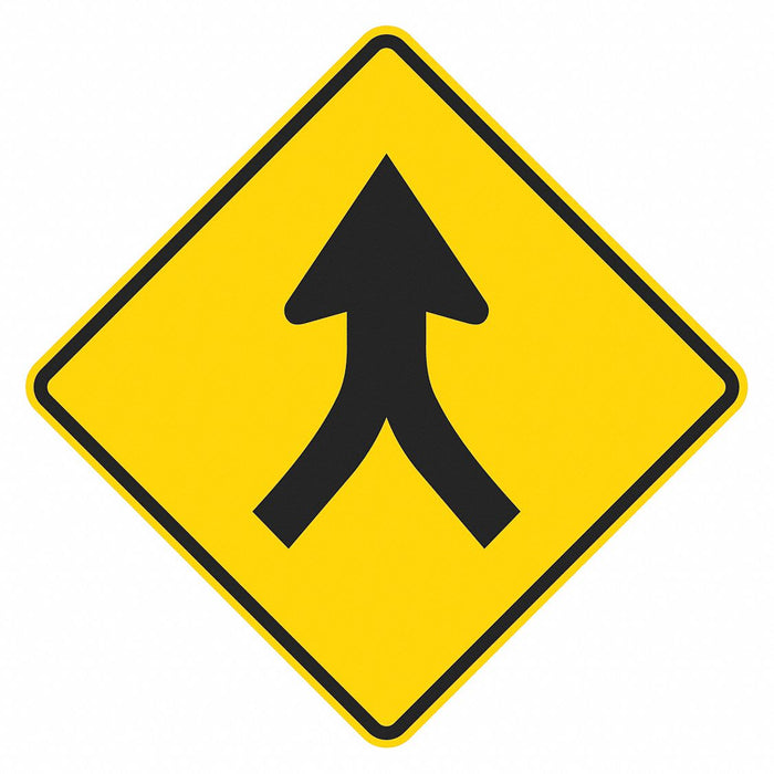 Traffic Sign 24 in x 24 in Yellow