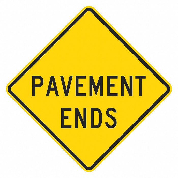 Traffic Sign 24 in x 24 in Yellow