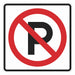 No Parking Parking Sign 24 x 24 