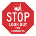 Caution Sign 24 in x 24 in Aluminum