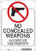 Safety Sign 10 in x 7 in Aluminum