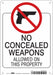 Safety Sign 10 in x 7 in Polyethylene
