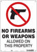 Safety Sign 14 in x 10 in Polyethylene