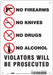 Safety Sign 10 in x 7 in Polyethylene
