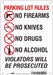 Safety Sign 10 in x 7 in Aluminum