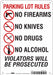 Safety Sign 10 in x 7 in Polyethylene