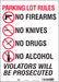 Safety Sign 14 in x 10 in Vinyl