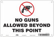 Safety Sign 7 in x 10 in Polyethylene