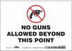 Safety Sign 5 in x 7 in Vinyl