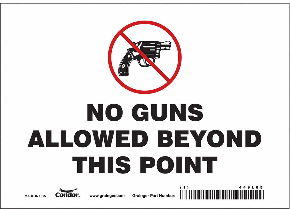 Safety Sign 5 in x 7 in Vinyl
