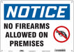 Safety Sign 10 in x 14 in Aluminum