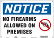 Safety Sign 10 in x 14 in Polyethylene