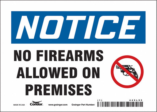 Safety Sign 5 in x 7 in Vinyl
