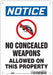 Safety Sign 10 in x 7 in Aluminum