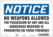 Safety Sign 7 in x 10 in Aluminum