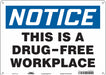 Safety Sign 10 in x 14 in Aluminum