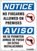 Safety Sign 14 in x 10 in Aluminum