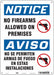 Safety Sign 14 in x 10 in Vinyl