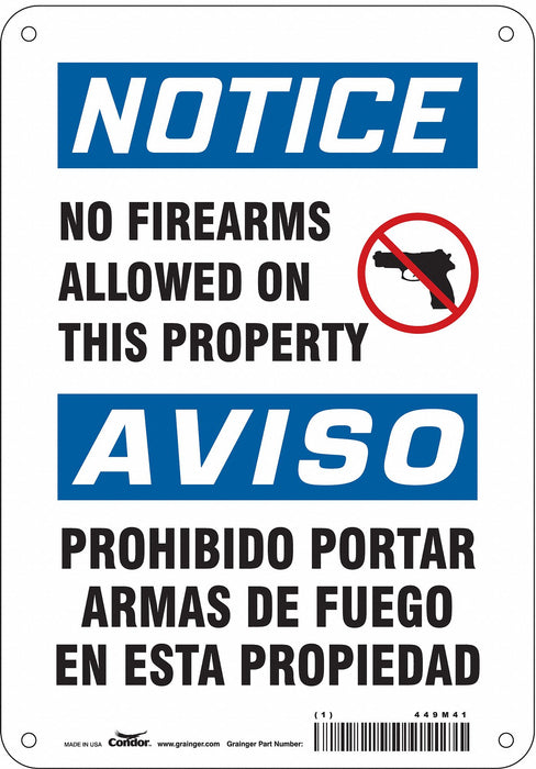 Safety Sign 10 in x 7 in Vinyl