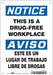 Safety Sign 10 in x 7 in Aluminum
