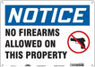 Safety Sign 10 in x 14 in Polyethylene