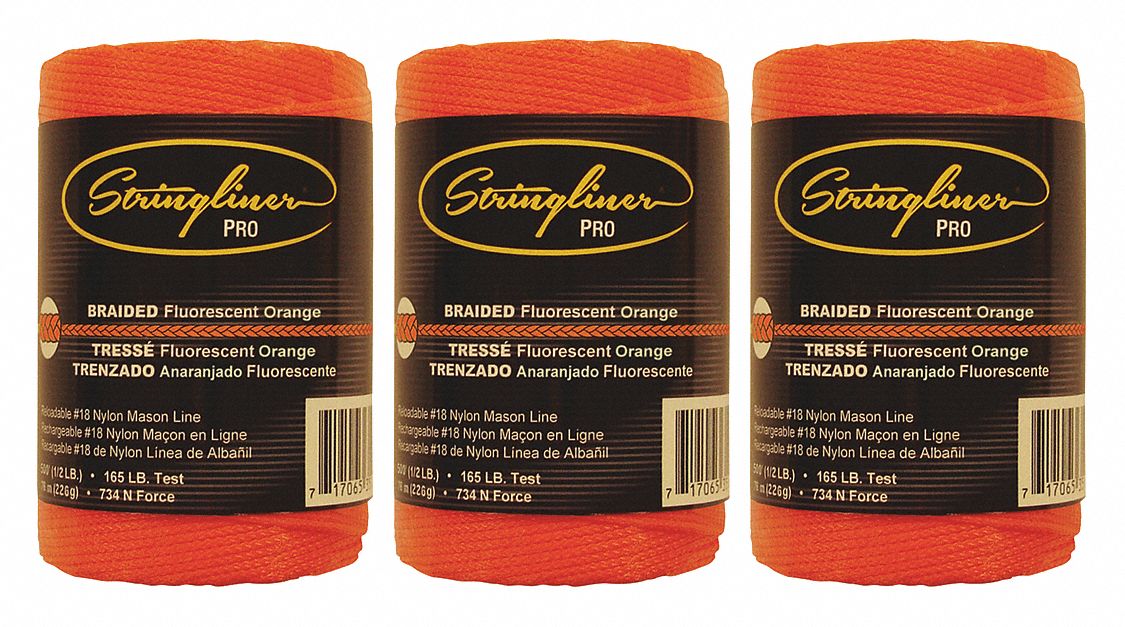 Mason s Line FluorOrange Nylon 500 PK3