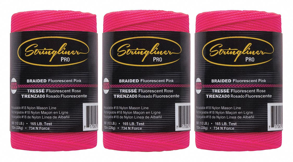 Mason s Line FluorPink Nylon 500 PK3