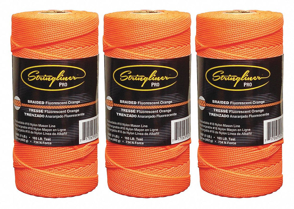 Mason sLine FluorOrange Nylon 1 000 PK3