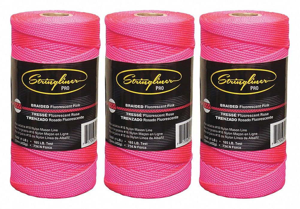 Mason s Line FluorPink Nylon 1 000 PK3