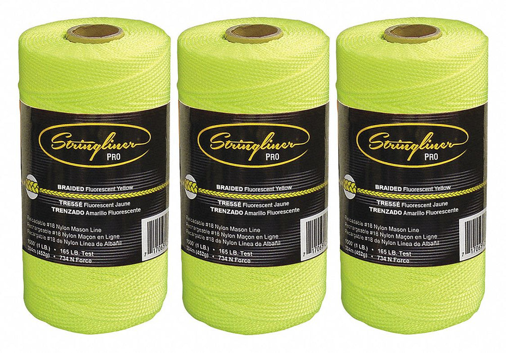 Mason sLine FluorYellow Nylon 1 000 PK3