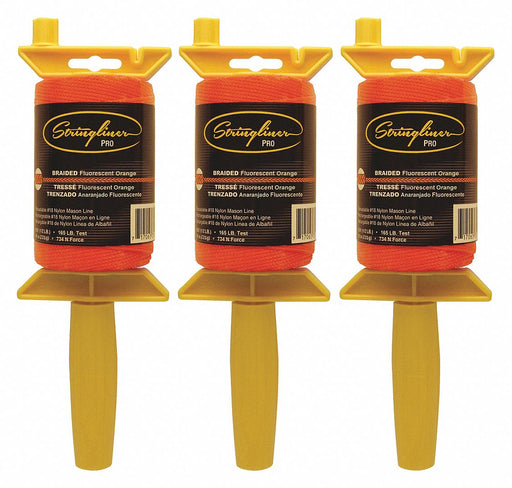 Mason sLineReel FluorOrange 500 PK3