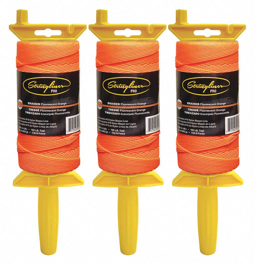 Mason s Line Reel FluorOrange 1 000 PK3