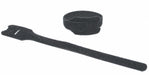 Hook-and-Loop Cable Tie 8 in Black PK675