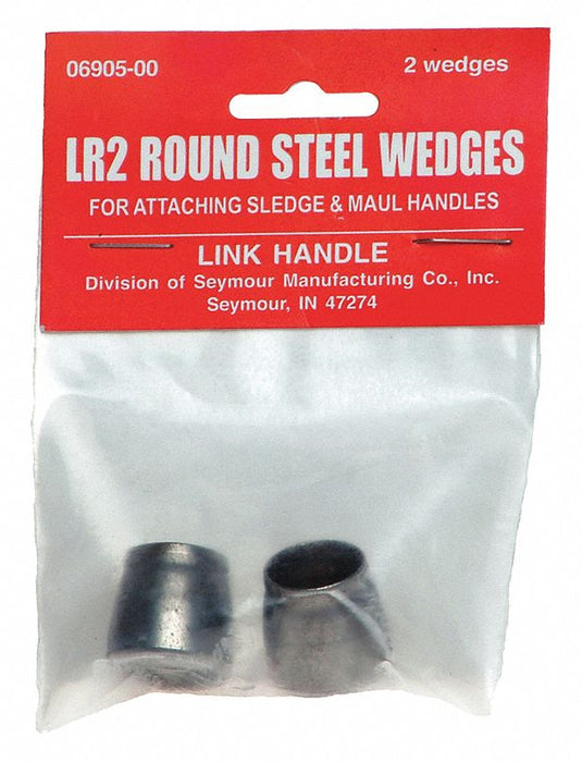 Wedge Round Steel 3/4 x 3/4 PK2