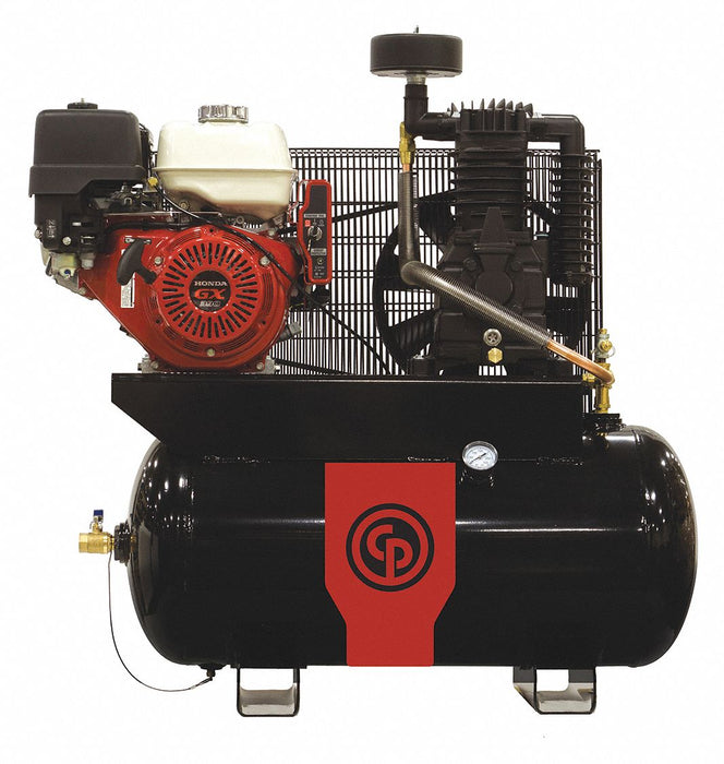 Piston Compressor 13 HP Honda Gas Drive