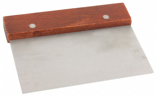 Dough Scraper Steel/Wood 6-1/2 In