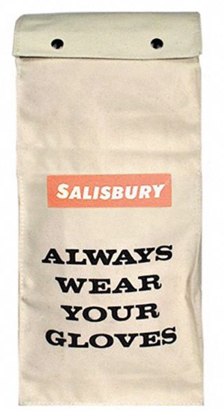 Glove Bag Beige Canvas 18 in