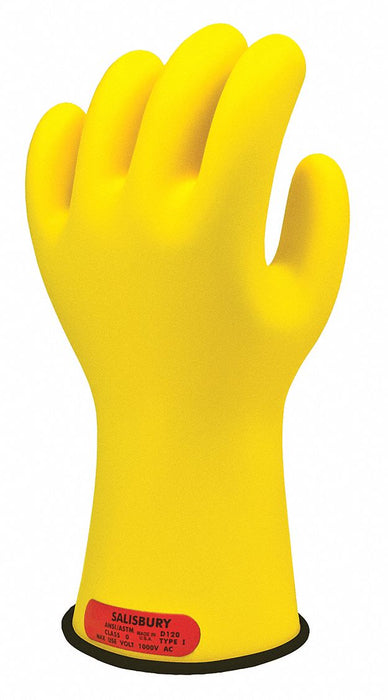 ElectrcInslatedGloves Sz9 Ylw Rubber PR
